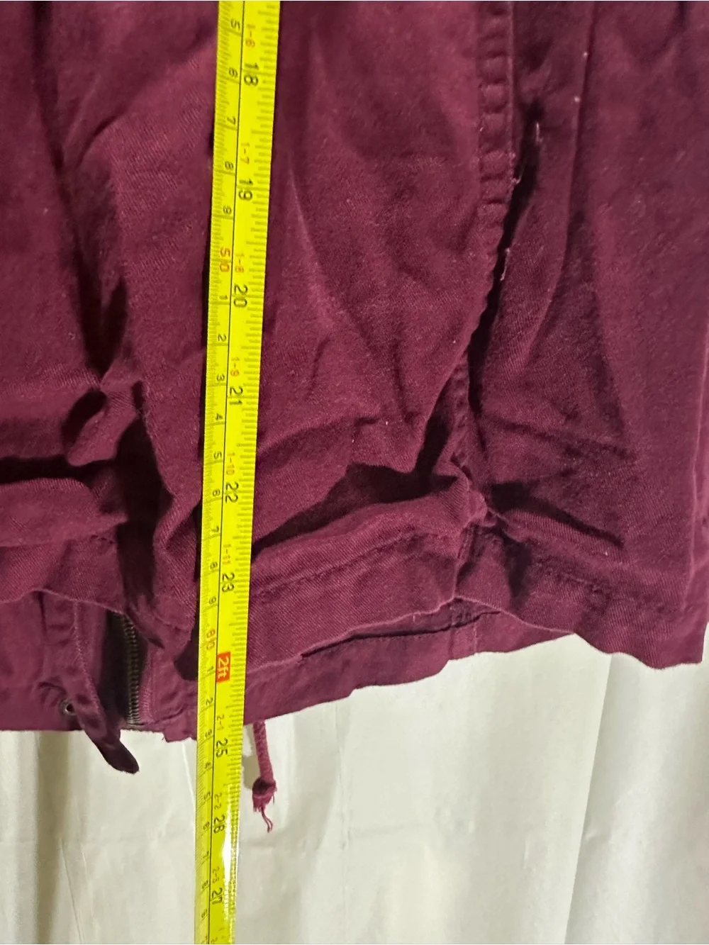 Harper Heritage Maroon Utility Vest Size L